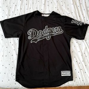 Blackout LA Dodgers Jersey